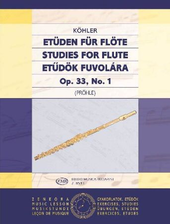 Slika KOHLER:ETUDEN FUR FLOTE OP.33/1