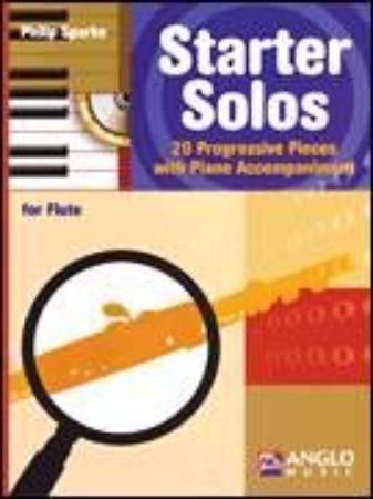 SPARKE:STARTER SOLOS 20 PROGRESSIVE PIECES FOR FLUTE +CD