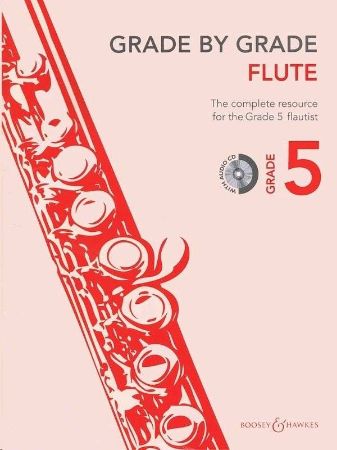 GRADE BY GRADE FLUTE 5 +CD