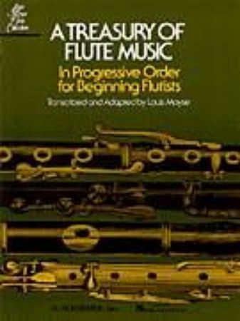 Slika MOYSE:A TREASURY OF FLUTE MUSIC