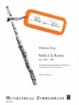 POPP:SALUT A LA RUSSIE OP. 496-499 FLUTE AND PIANO