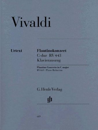 VIVALDI:FLUTE CONCERTO C-DUR RV 443 FLUTE & PIANO