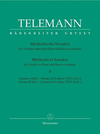 Slika TELEMANN:METHODICAL SONATAS  VOL.2