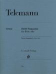 TELEMANN:12 FANTASIEN FOR FLUTE SOLO