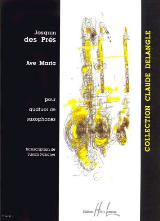 Slika JOSQUIN:AVE MARIA 4SAX