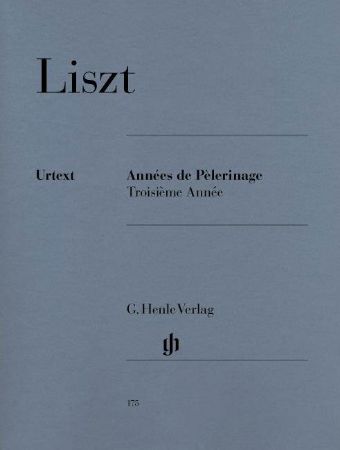 Slika LISZT:ANNEES DE PELERINAGE TROISIEME ANNEE