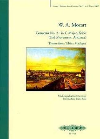 Slika MOZART:CONCERTO NO.21 K467 2ND MOVEMENT:ANDANTE