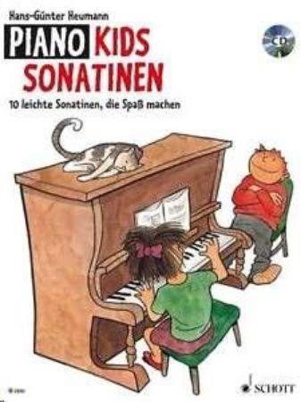 Slika HEUMANN:PIANO  KIDS  SONATINEN +CD