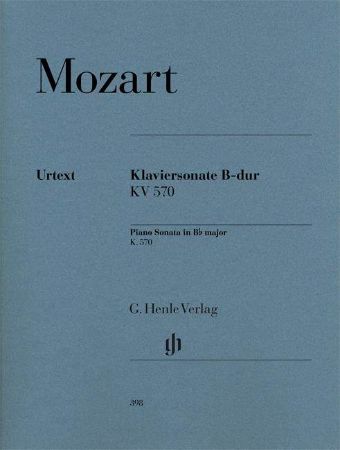 Slika MOZART:KLAVIERSONATE B-DUR KV 570