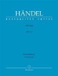 HANDEL:ALCINA HWV34 VOCAL SCORE