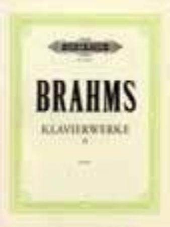 Slika BRAHMS:KLAVIERWERKE/PIANO WORKS 2