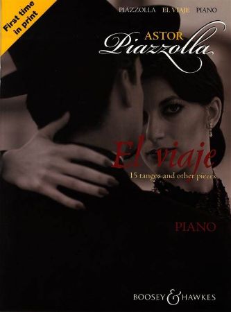 Slika PIAZZOLLA:EL VIAJE PIANO 15 TANGOS