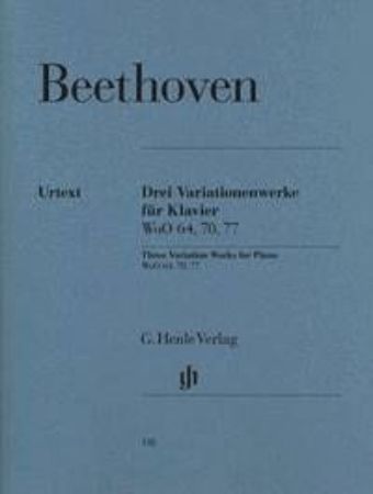 Slika BEETHOVEN:DREI VARIATONENWERKE