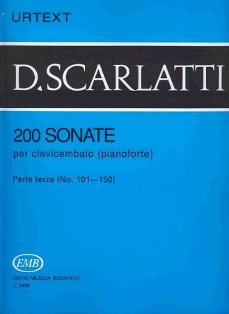 Slika SCARLATTI:200 SONATE PIANO NO.101-150