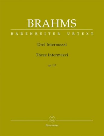 Slika BRAHMS:THREE INTERMEZZI OP.117 