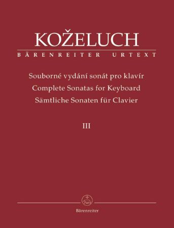 Slika KOŽELUCH:COMPLETE SONATAS 1