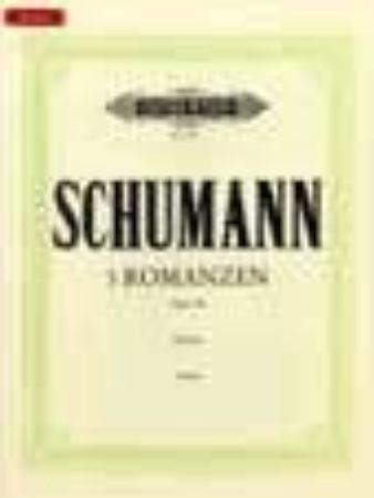 Slika SCHUMANN:3 ROMANZEN OP.28