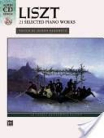 Slika LISZT:21 SELECTED PIANO WORKS (BANOWETZ)