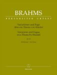 BRAHMS:VARIATIONS AND FUGUE ON A THEME BY HANDEL OP.24