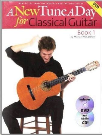 Slika A NEW TUNE A DAY FOR CLASSICAL GUITAR 1+DVD +CD