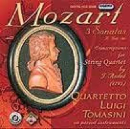 Slika MOZART-3SONATAS TRANS.STRING QUARTET