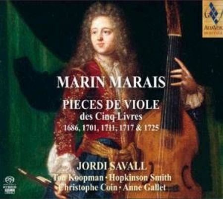 Slika MARIN MARAIS:PIECES DE VIOLE/SAVALL