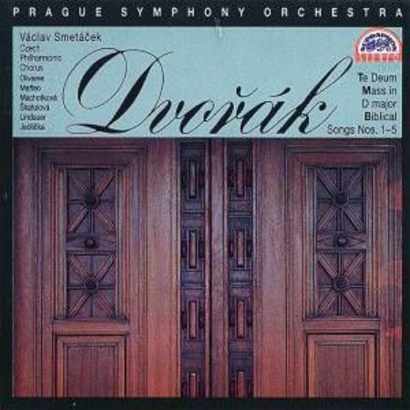 Slika DVORAK:TE DEUM,MASS,BIBLICAL SONGS/CZECH PHIL.ORC.