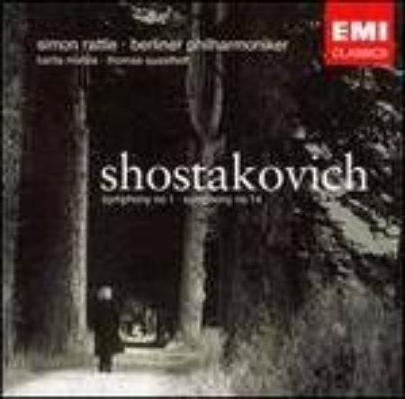 Slika SHOSTAKOVICH:SYMPHONY NO.1,14/RATTLE