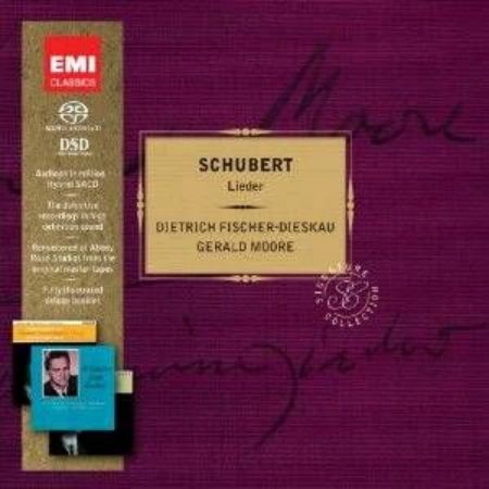 SCHUBERT:LIEDER, FISCHER-DIESKAU, MOORE