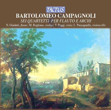 Slika CAMPAGNOLI-SEI QUARTETTI PER FLAUTO