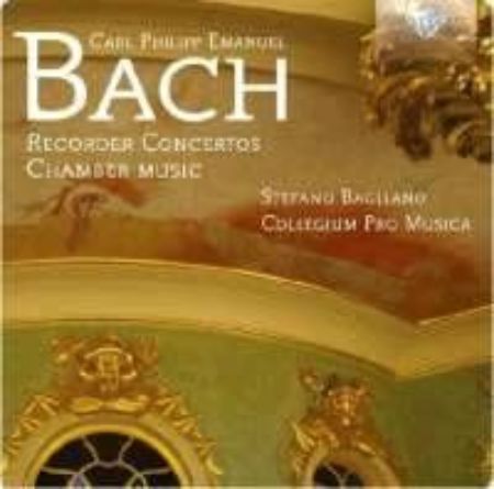 Slika BACH C.P.E.:RECORDER CONCERTOS ,CHAMBER MUSIC