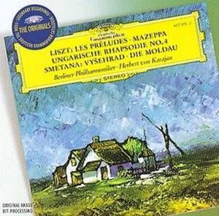 Slika LISZT:LES PRELUDES/SMETANA:DIE MOLDAU/KARAJAN