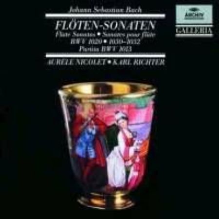 Slika BACH J.S.:FLOTEN SONATEN/NICOLET,RICHTER