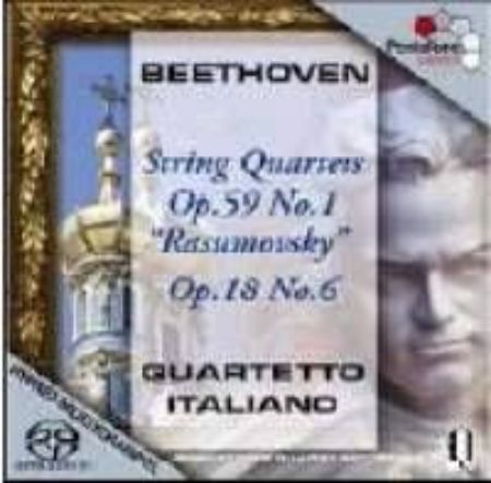 Slika BEETHOVEN-STRING QUARTETS OP.59/1,OP.18/