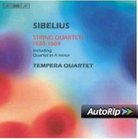 Slika SIBELIUS:STRING QUARTETS 1888-1889