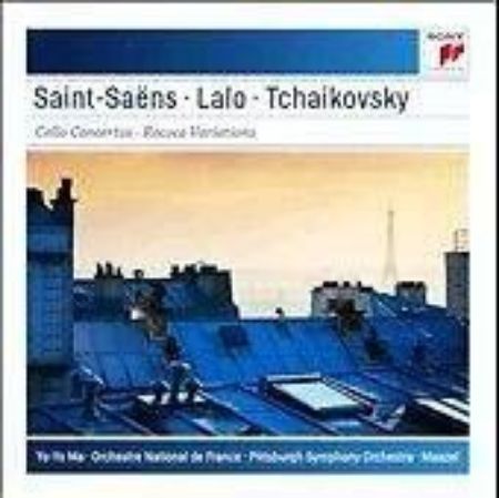 Slika SAINT-SAENS,TCHAIKOVSKY:CELLO CONCERTOS,ROCOCO VARIATIONS/YO-YO MA