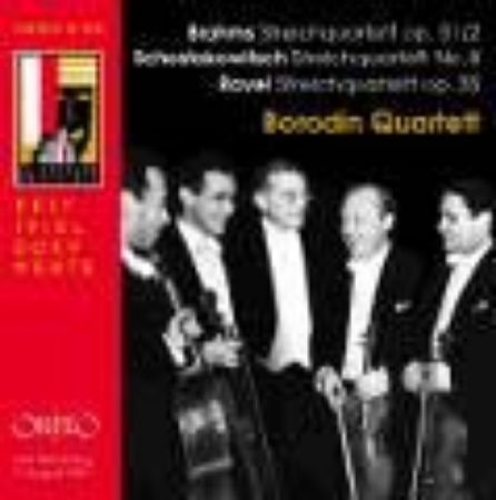 Slika BRAHMS,SCHOSTAKOVICH,RAVEL:STREICHQUARTETT