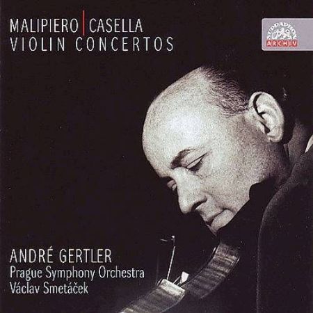 Slika MALIPIERO,CASELLA:VIOLIN CONCERTOS/GERTLER