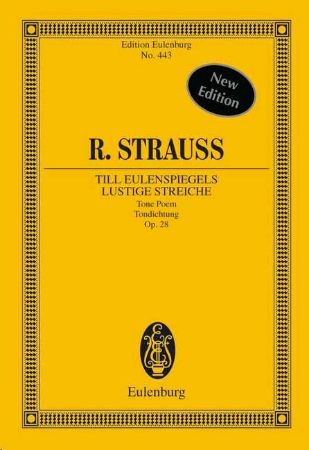 Slika STRAUSS R.:TILL EULENSPIEGELS OP.28 SCORE