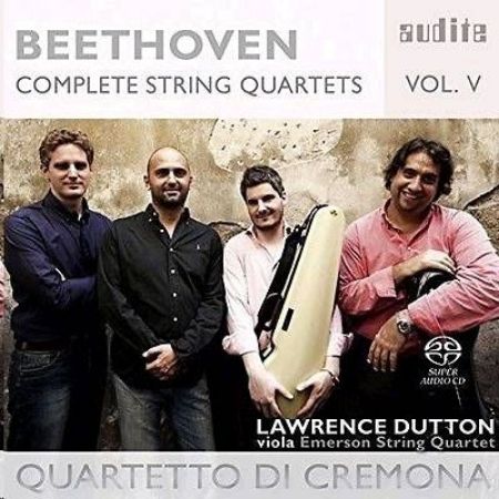 Slika BEETHOVEN:COMPLETE STRING QUARTET VOL.5/DI CREMONA