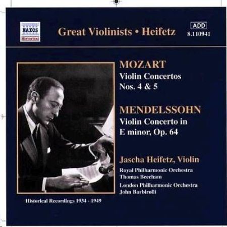 Slika GREAT VIOLINISTS HEIFETZ JASCHA