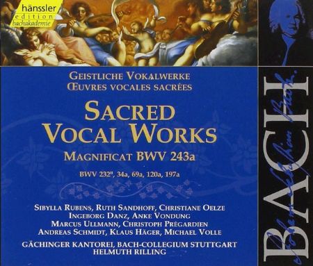 BACH J.S.:SACRED VOCAL WORKS 2CD