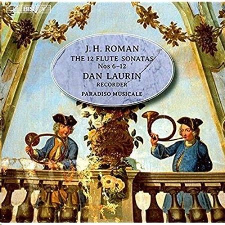 Slika ROMAN:THE 12 FLUTE SONATAS NO.6-12/LAURIN