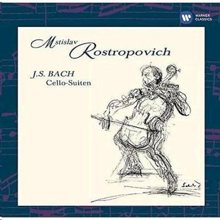 Slika BACH J.S.:CELLO SUITEN/ROSTROPOVICH