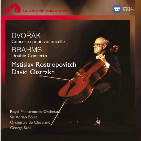 Slika DVORAK,BRAHMS:CELLO CONCERTO,DOUBLE CONCERTO/ROSTROPOVICH