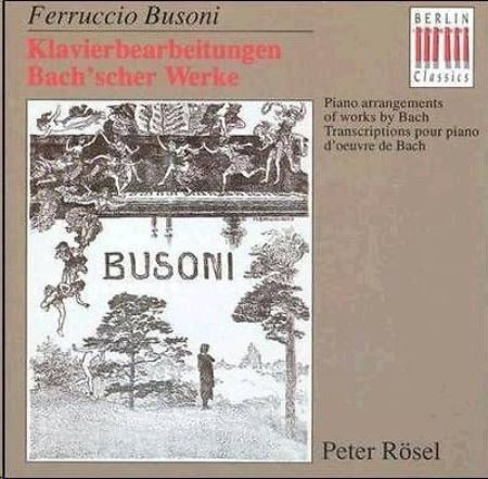 Slika BUSONI:BACH'SCHER WERKE/ROSEL