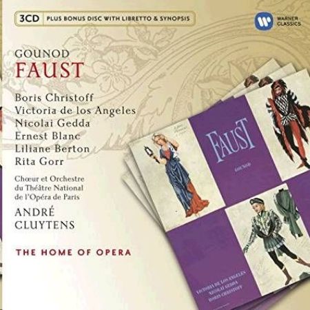 Slika GOUNOD:FAUST/CHRISOFF,GEDDA