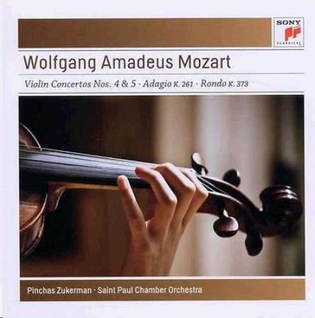 Slika MOZAT:VIOLIN CONCERTOS NO.4 & 5/ZUKERMAN