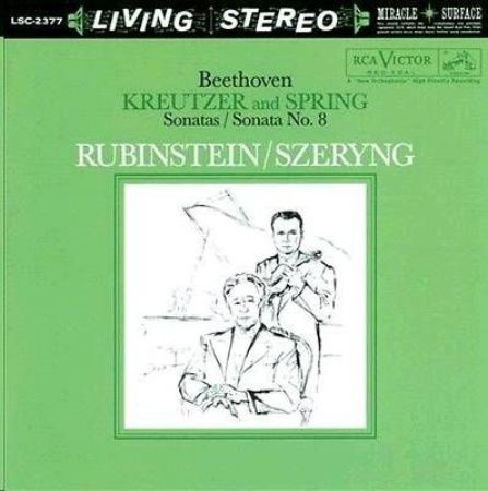 Slika BEETHOVEN:KRUTZER AND SPRING SONATAS,NO.8/RUBINSTEIN & SZERYNG