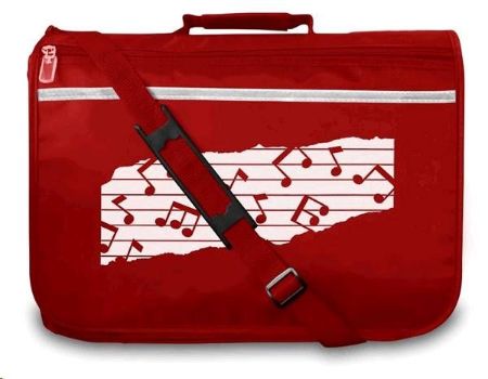 Slika DP TORBA (MUSIC RED)